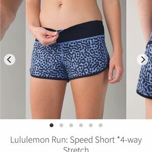 lululemon run speed short